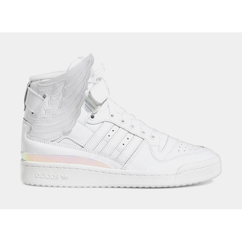 Jeremy Scott Forum Hi Wings 4.0 White Opal Mens Lifestyle Shoes (White)