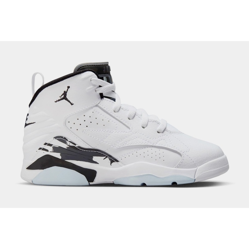 Jumpman MVP 3 Peat Preschool Basketball Shoes (White/Off Noir/Black)
