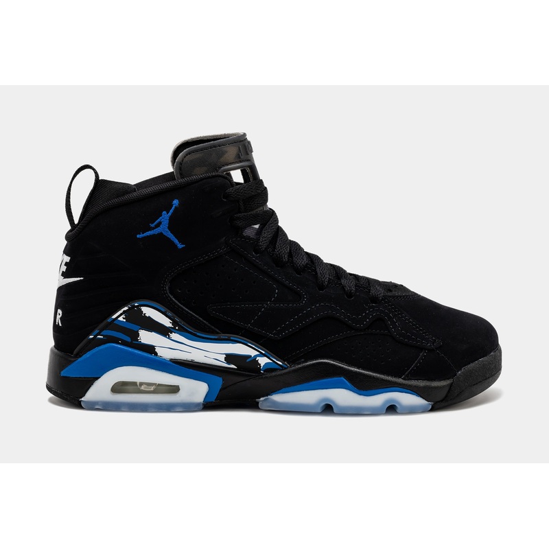 Jumpman MVP Game Royal Grade School Lifestyle Shoes (Black/Game Royal)