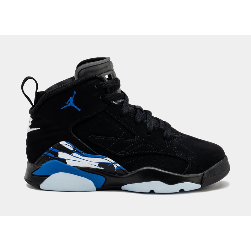 Jumpman MVP Preschool Basketball Shoes (Black/Game Royal)
