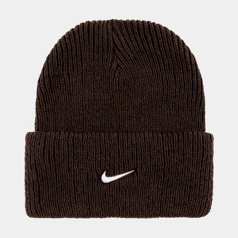 Peak Tall Cuff Futura Beanie Mens Hat (Brown)