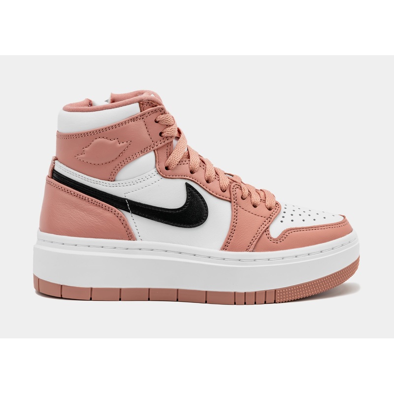 Air Jordan 1 Elevate High Red Stardust Womens Lifestyle Shoes (Red Stardust/White)