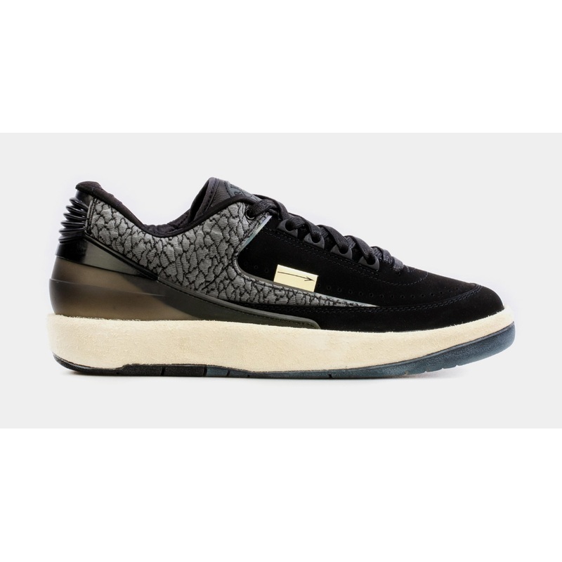 Air Jordan 2 Low Responsibility Mens Lifestyle Shoes (Black/Grey)