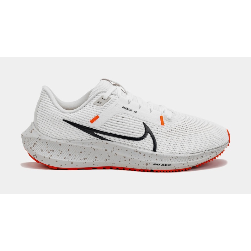 Air Zoom Pegasus Mens Running Shoes (White/Red)