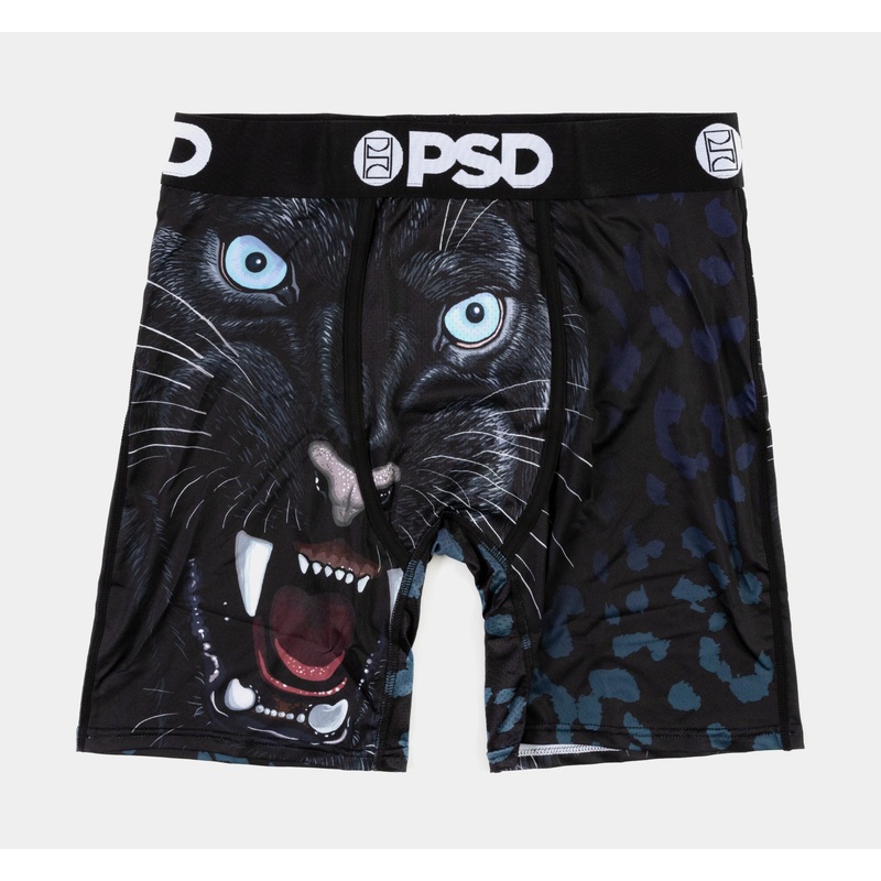 Black Panther Mens Boxer (Black) Free Shipping