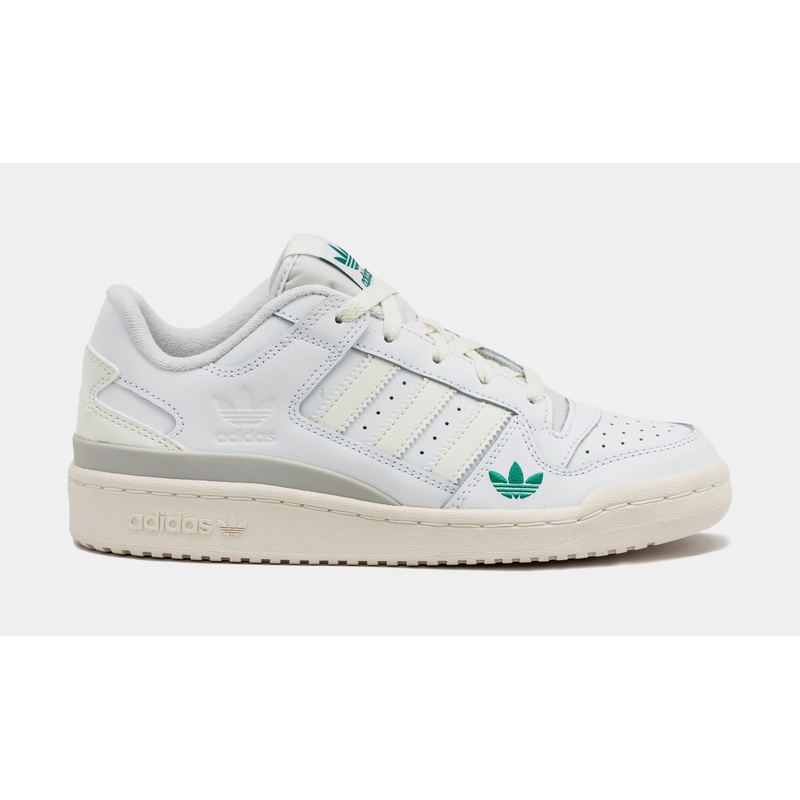 Exclusive Forum Low Mens Basketball Shoes (White/Green)