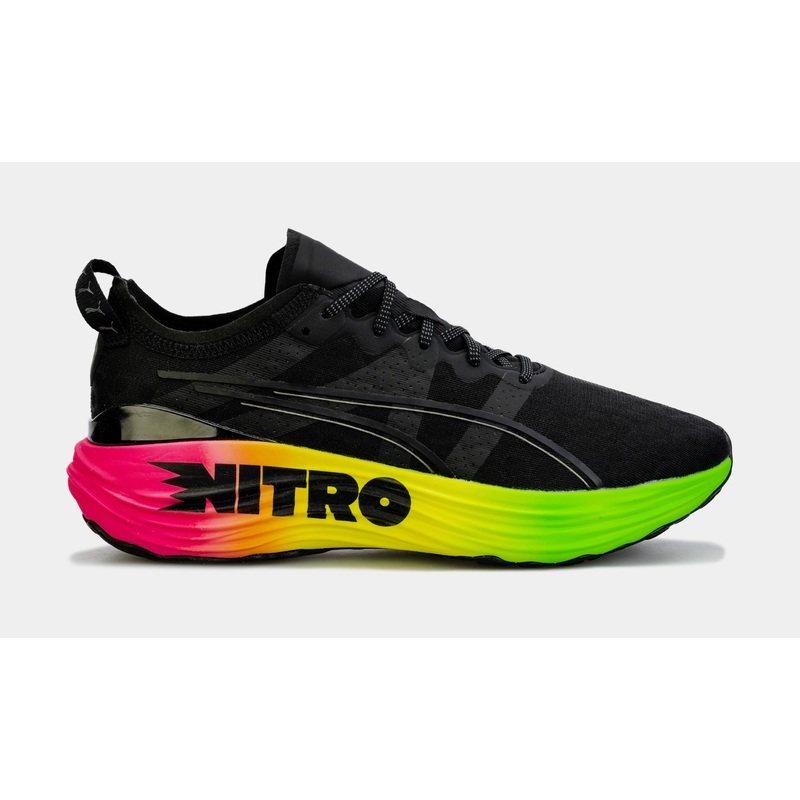 Forever Run Nitro Futrograde Mens Running Shoes (Black/Multi)