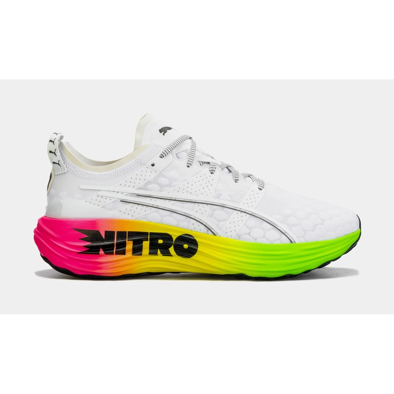 Forever Run Nitro Futrograde Mens Running Shoes (White/Multi)