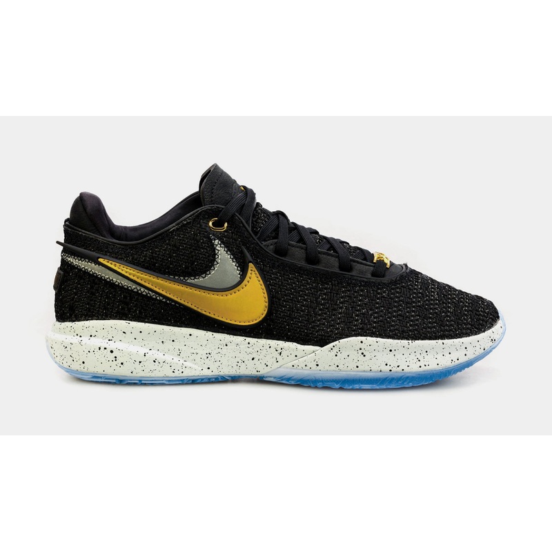 Lebron 20 Mens Basketball Shoes (Black/Gold)