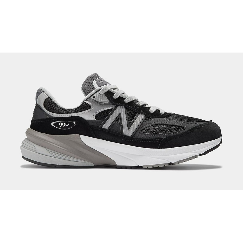 Made in USA 990v6 Mens Lifestyle Shoes (Black/White)