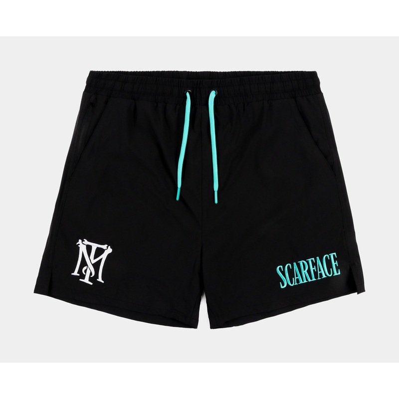 SP x Scarface Hybrid Mens Shorts (Black)