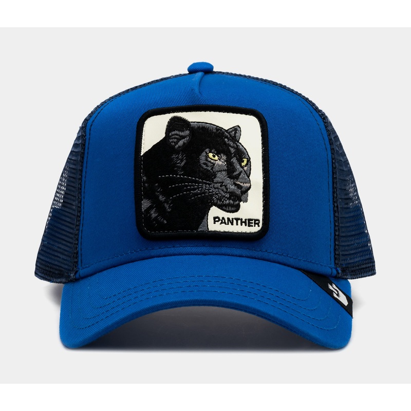 The Panther 14×14 Trucker Mens Hat (Blue/Black)