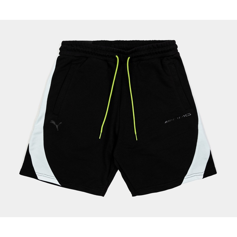 AMG Mercedes Logo Mens Shorts (Black)