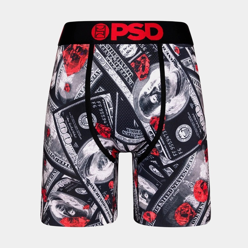 Blood Diamonds Mens Boxers (Black/Red) Free Shipping