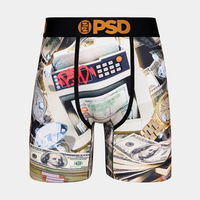 Counting Stacks Mens Boxers (Multi) Free Shipping