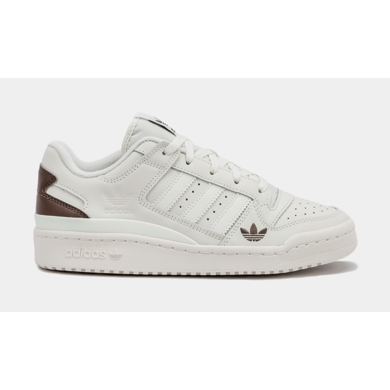 Exclusive Forum Low CL Mens Lifestyle Shoes (White/Brown)