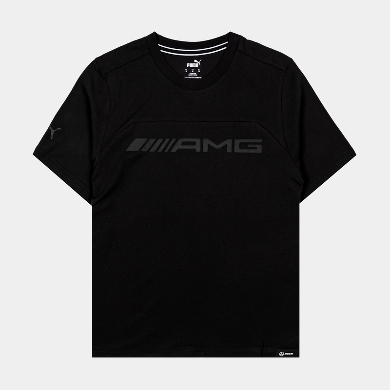 Mercedes AMG Logo Mens Short Sleeve Shirt (Black)