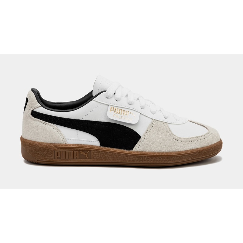 Palermo Leather Mens Lifestyle Shoes (White/Black/Grey/Gum)