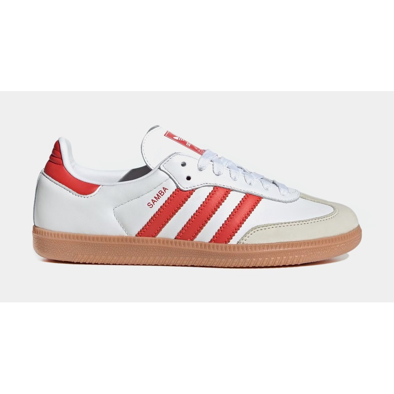 Samba OG Womens Lifestyle Shoes (Cloud White/Solar Red/Off White)