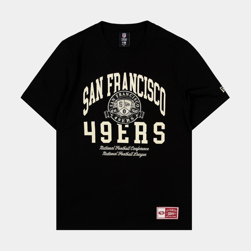 San Francisco 49ers Classics Mens Short Sleeve Shirt (Black)