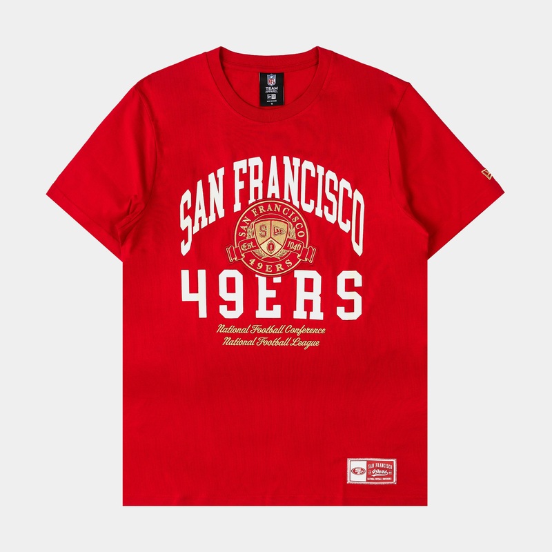 San Francisco 49ers Classics Mens Short Sleeve Shirt (Red)