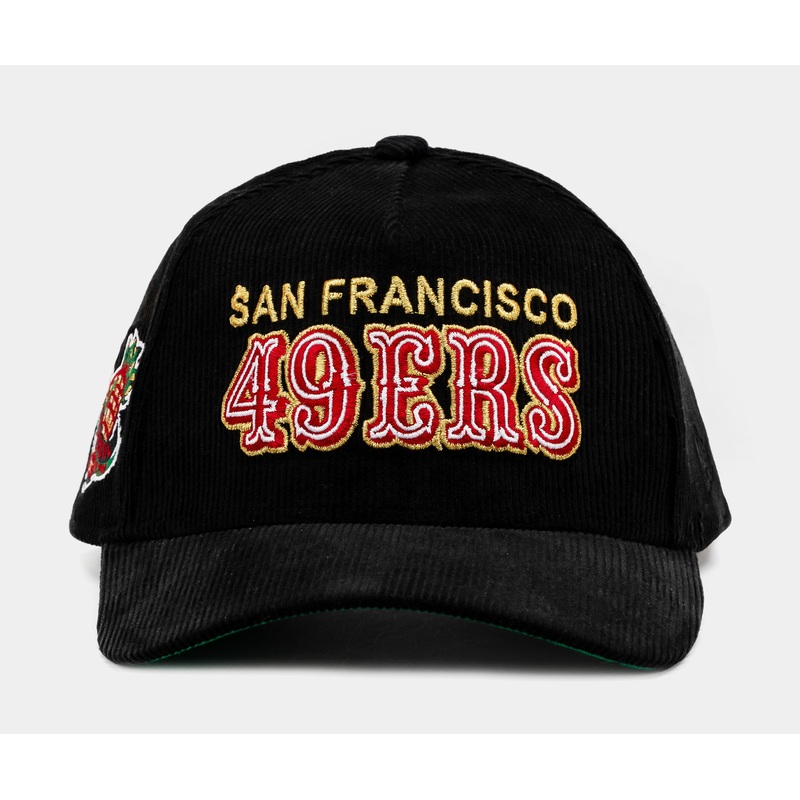 San Francisco 49ers Corduroy 9Forty Mens Hat (Black)