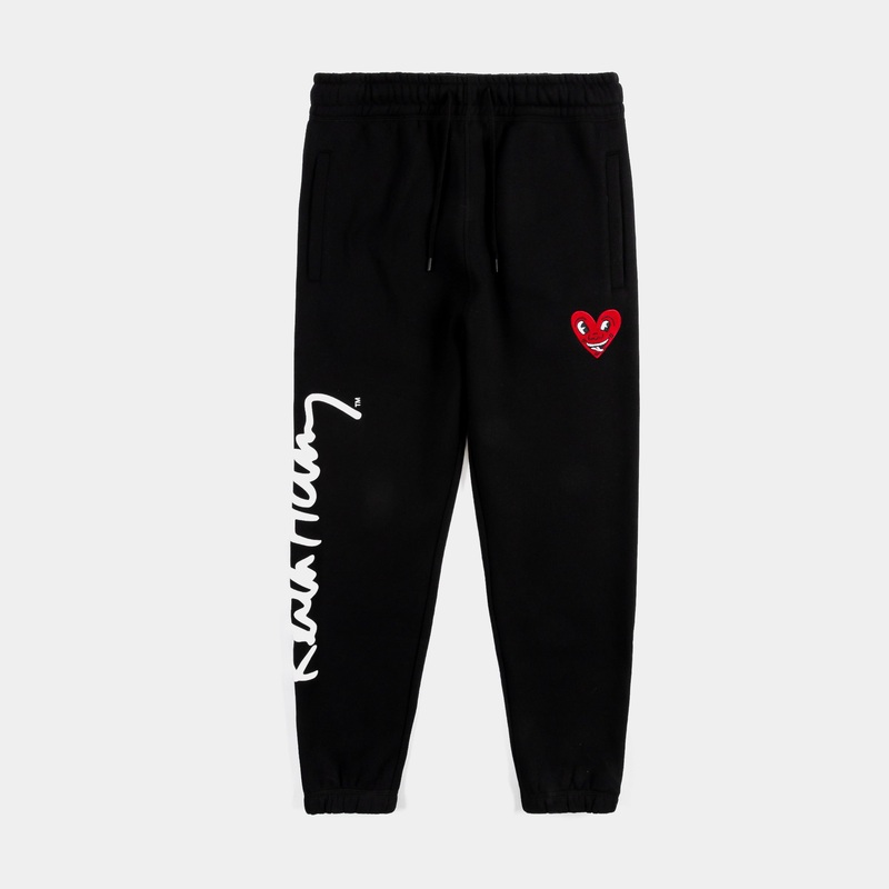 SP x Keith Haring Good Vibes Joggers Mens Pants (Black/Red)