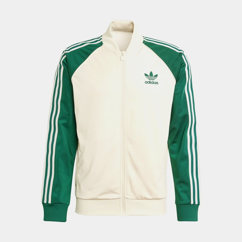 SST Track Zip Up Mens Jacket (Beige)