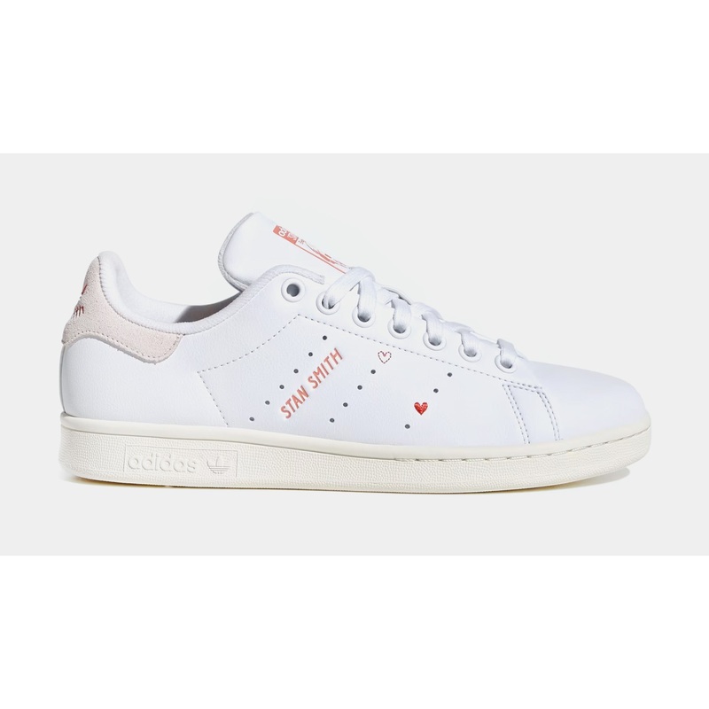 Stan Smith Womens Lifestyle Shoes (White/Red)