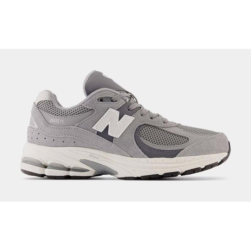 2002R Grade School Running Shoes (Grey/Steel Lead/White)
