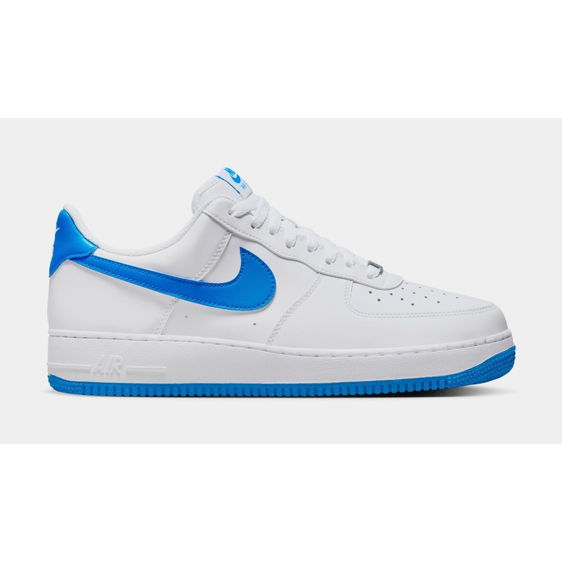 Air Force 1 ’07 Mens Lifestyle Shoes (White/Photo Blue)