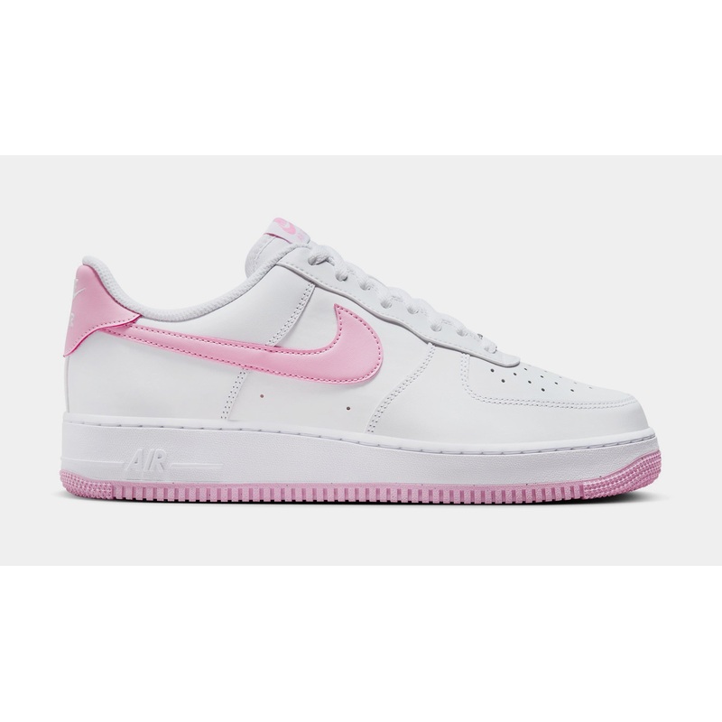 Air Force 1 ’07 Mens Lifestyle Shoes (White/Pink Rise)