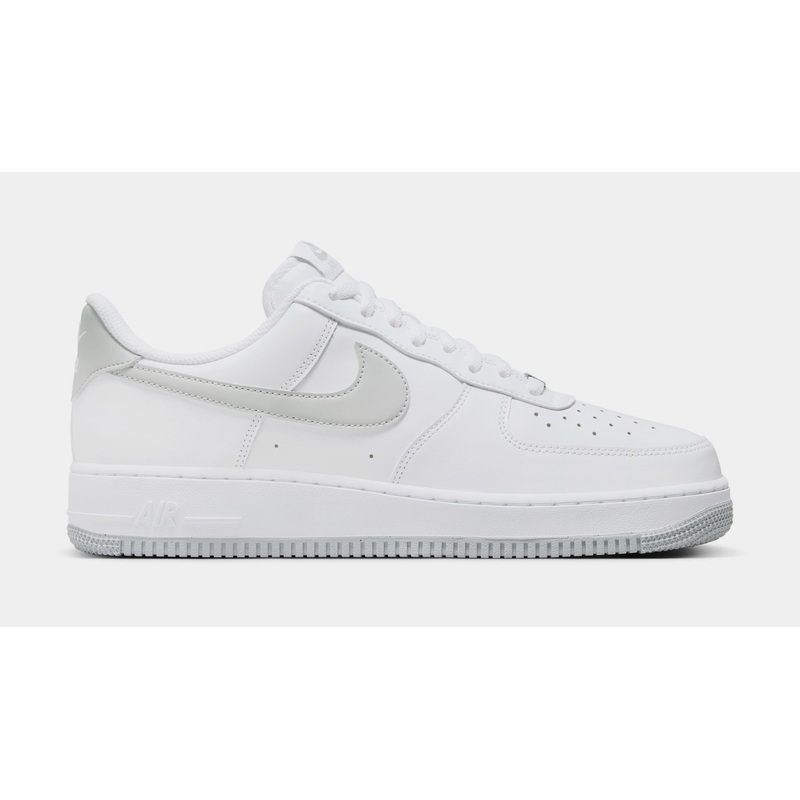 Air Force 1 ’07 Mens Lifestyle Shoes (White/Smoke Grey)