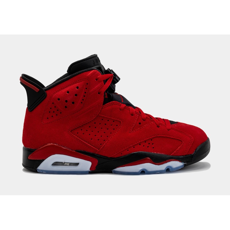 Air Jordan 6 Retro Toro Bravo Mens Lifestyle Shoes (Red/Black)