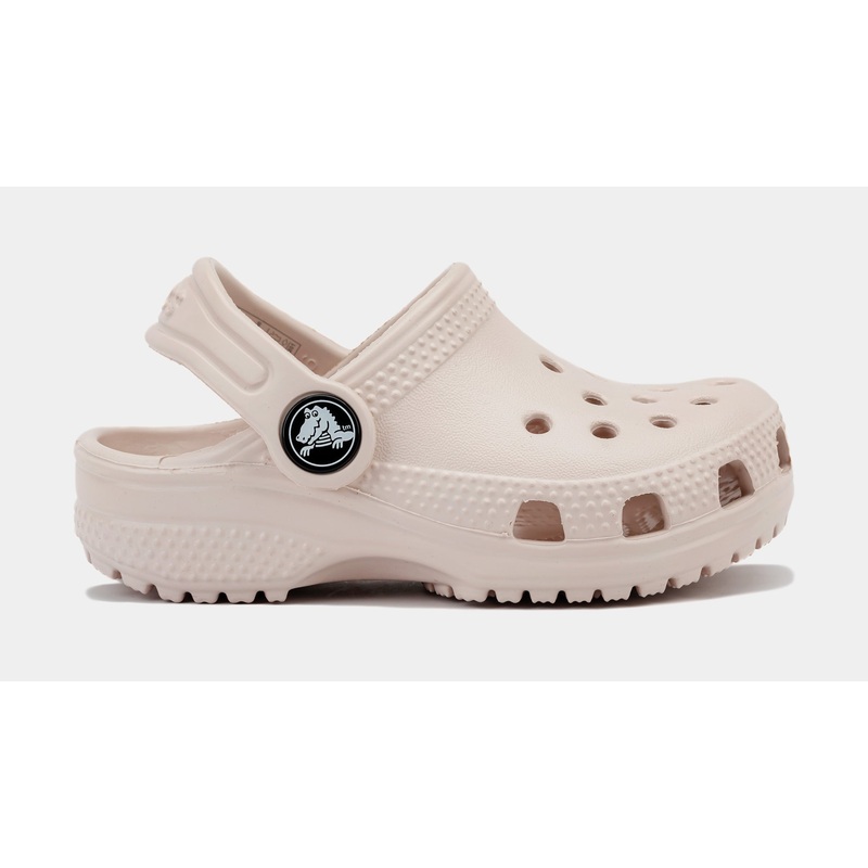 Classic Clog Infant Toddler Sandals (Light Pink)