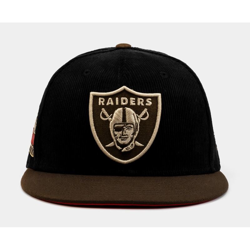 Collection Las Vegas Raiders 59Fifty Mens Fitted Hat (Black/Brown)