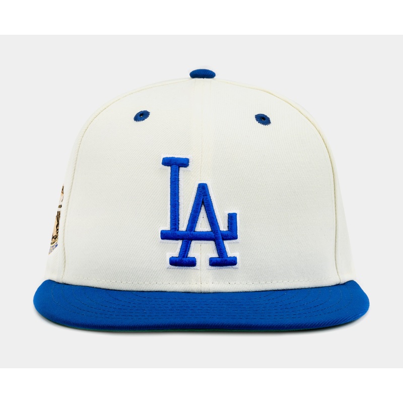 Collection Los Angeles Dodgers 59Fifty Mens Fitted Hat (White/Blue)