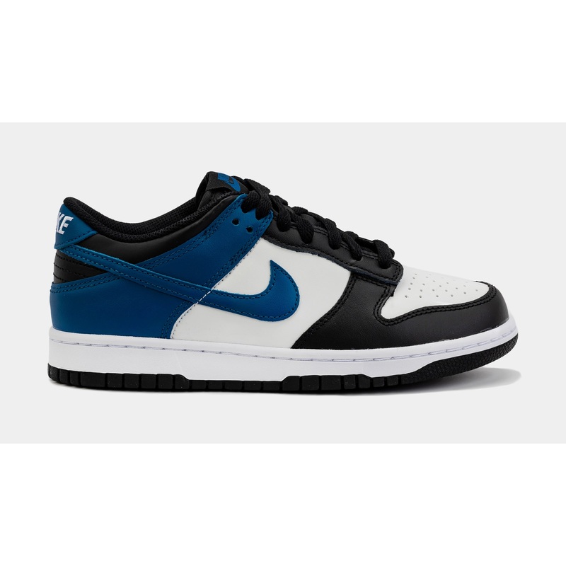 Dunk Low Grade School Lifestyle Shoes (Black/Blue) Free Shipping