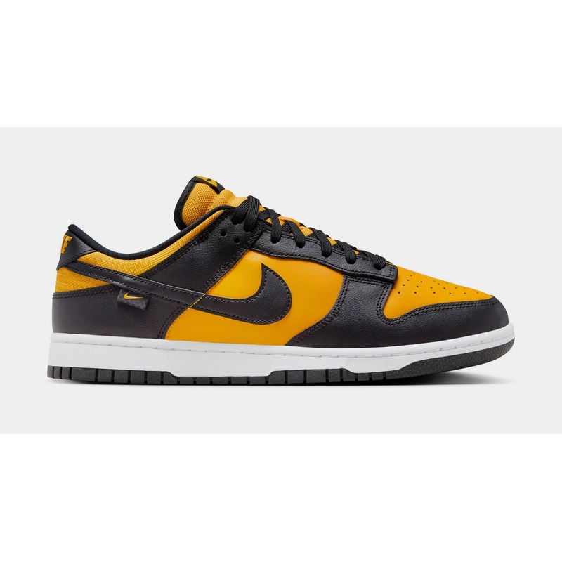 Dunk Low Mens Lifestyle Shoes (Black/University Gold/White)