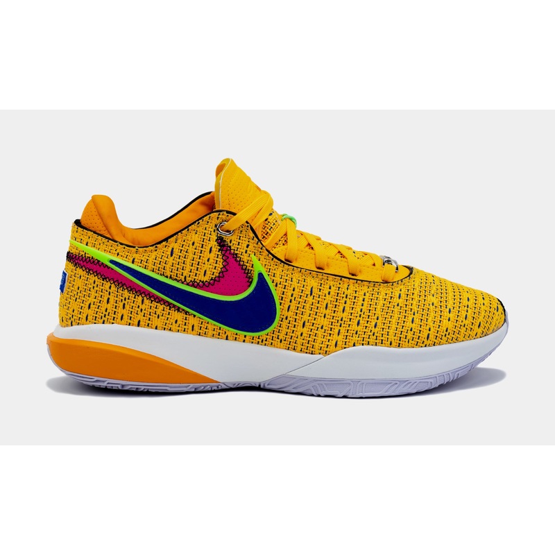 LeBron 20 Laser Orange Mens Basketball Shoes (Orange)