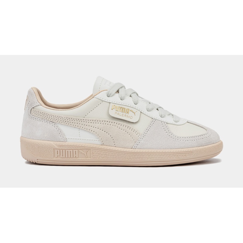 Palermo Leather Womens Lifestyle Shoes (White/Beige)