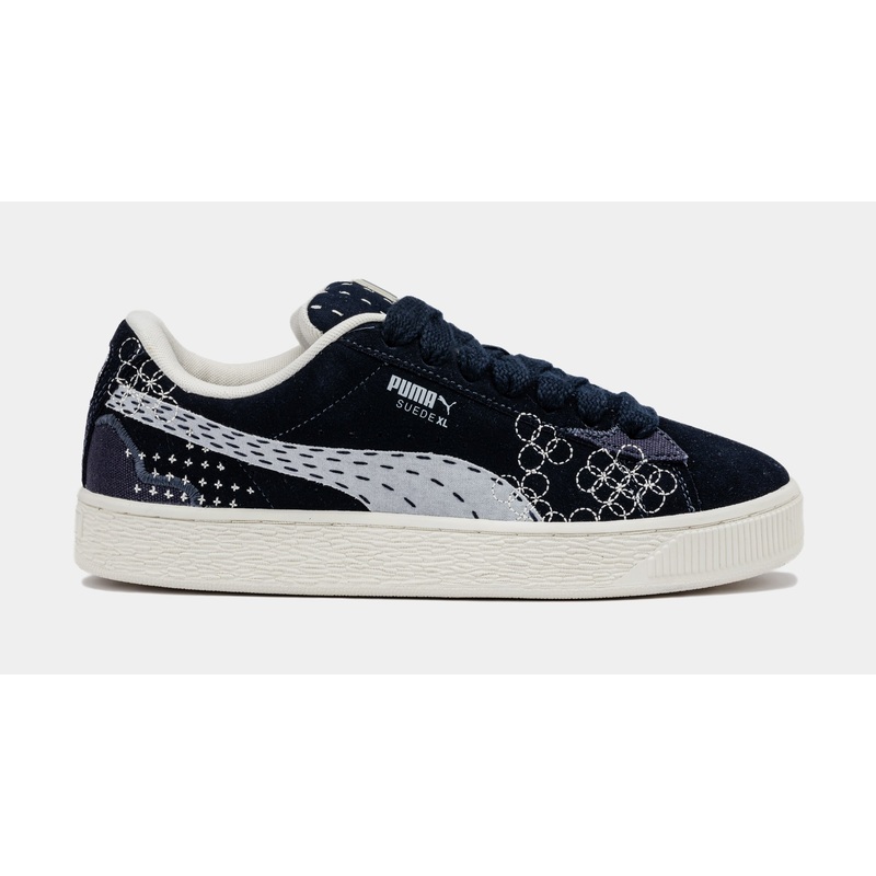 Suede XL Mens Lifestyle Shoes (Navy/Grey)