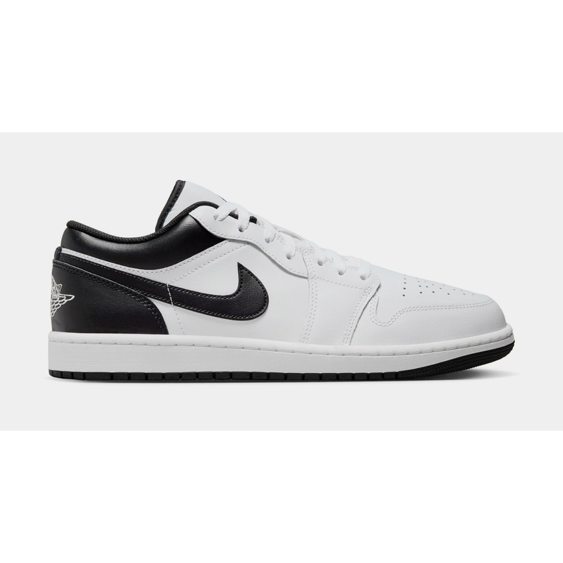 Air Jordan 1 Low Reverse Panda Mens Lifestyle Shoes (White/Black)