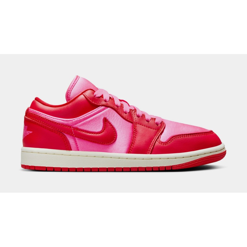 Air Jordan 1 Low SE Womens Lifestyle Shoes (Pink Blast/Sail/Chile Red)