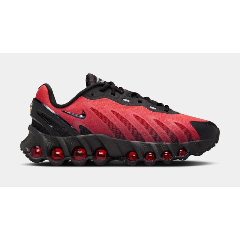 Air Max Dn8 Grade School Running Shoes (Black/University Red) Free Shipping