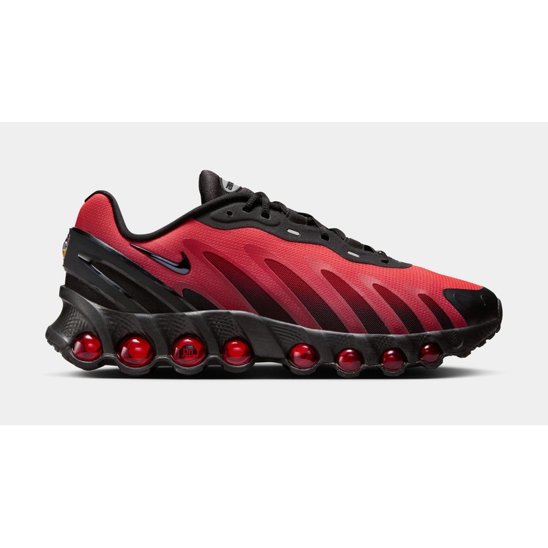 Air Max Dn8 Mens Running Shoes (Black/Gym Red/Bright Crimson)