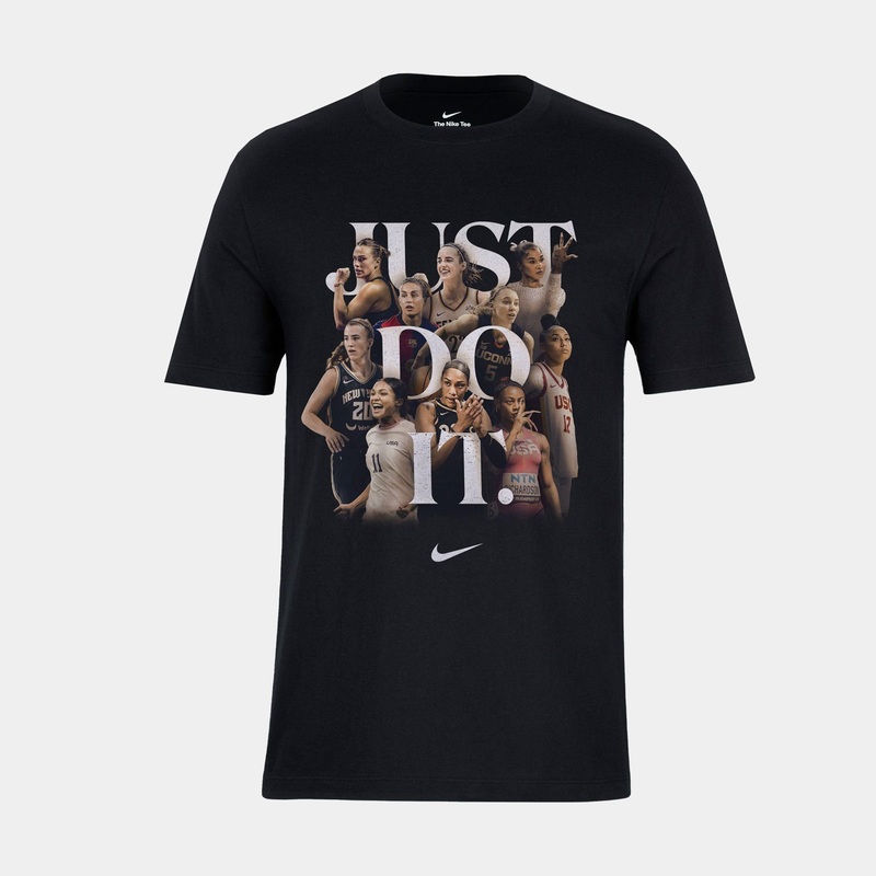 All Star Basketball Multi ATH QS Womens Short Sleeve Shirt (Black/Multicolor)