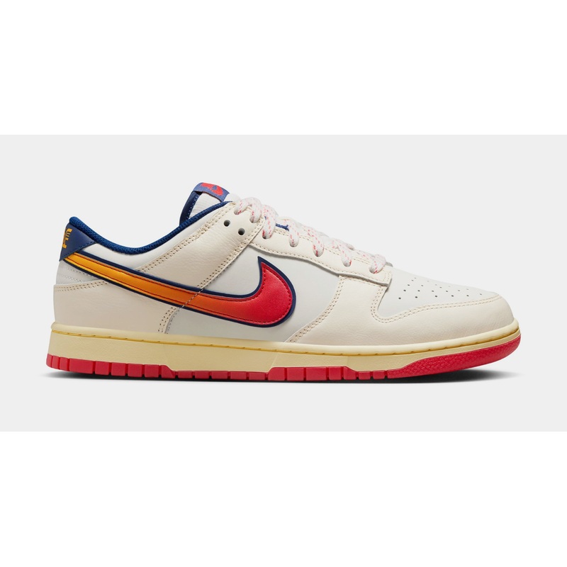 Dunk Low Retro SE Mens Basketball Shoes (Pale Ivory/Light Crimson/Sail)
