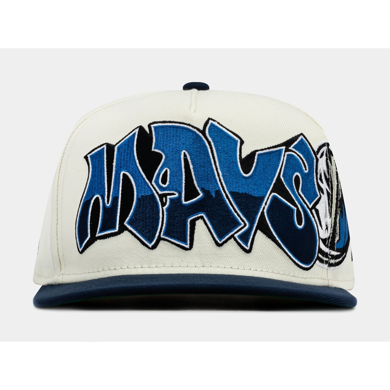 Exclusive All Star Dallas Mavericks 950AF Snapback Mens HAt (White/Blue/Black)