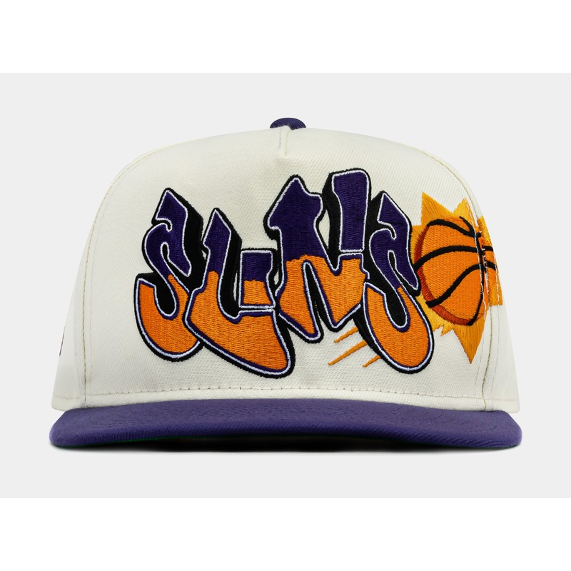 Exclusive All Star Phoenix Suns 950AF Snapback Mens Hat (White/Blue/Orange)